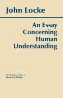 Cover of An Essay Concerning Human Understanding