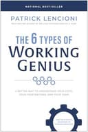 Cover of The Six Types of Working Genius
